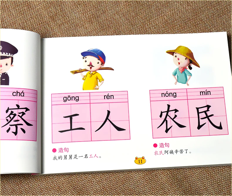 Новинка Лидер продаж Дошкольного обучения узнать китайские иероглифы hanzi