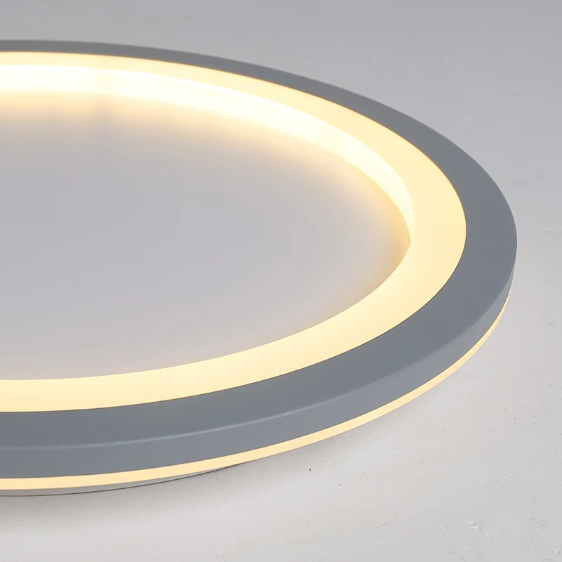 

New Gray/White Minimalist Modern led Ceiling Light For living room lights Bedroom ledlamp room light Ceiling Lamp light fixtures