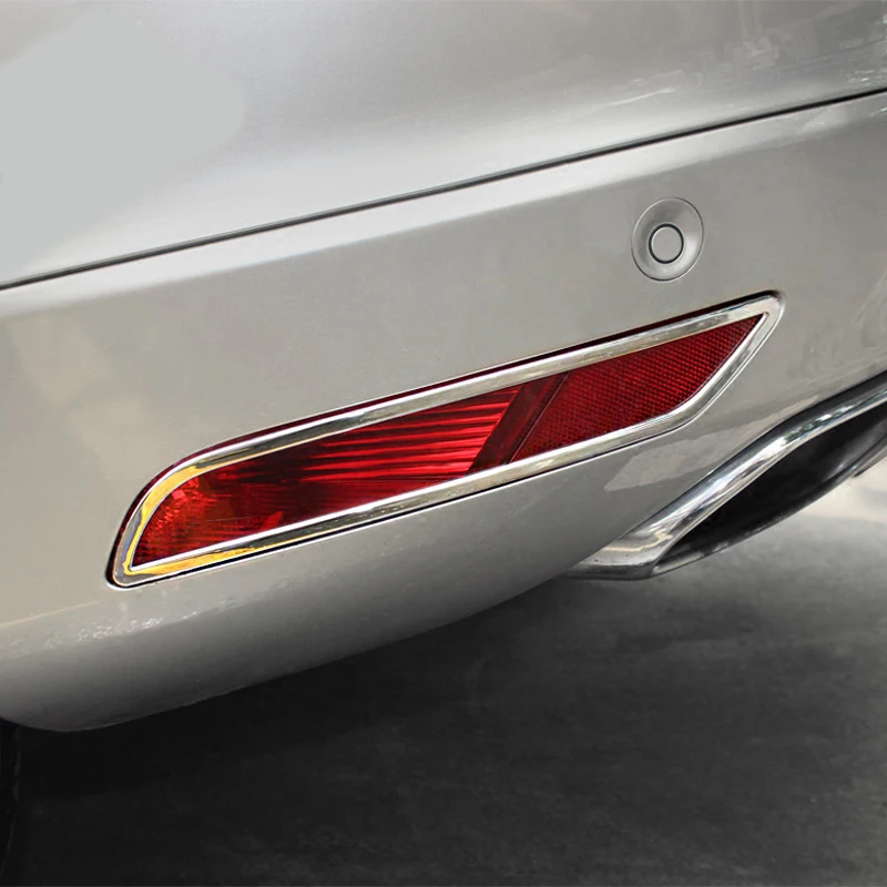 Лампа заднего противотуманного фонаря детектор рамка Стик Стайлинг ABS хром