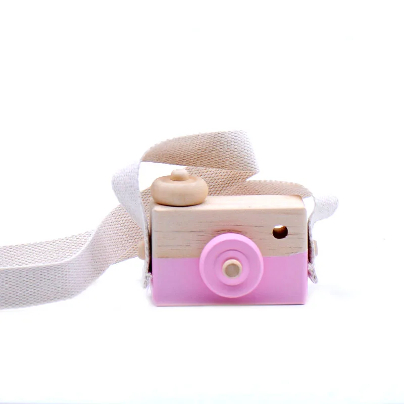 

Newborn Photography Accessories Decoration Hanging Ornaments Children Toys Photo Creative Props Wooden Camera Baby Shower