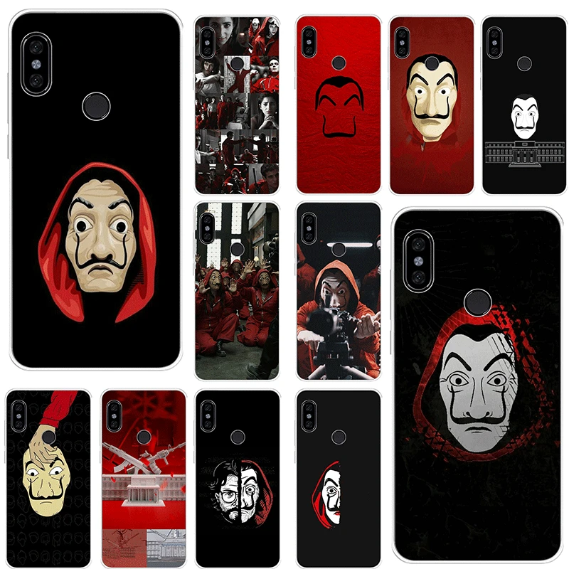 Чехол на мобильный телефон для Xiaomi Redmi Note 8 6 7 5 Pro 4 4X 5A чехол La Casa de Papel Cute|Бамперы| |