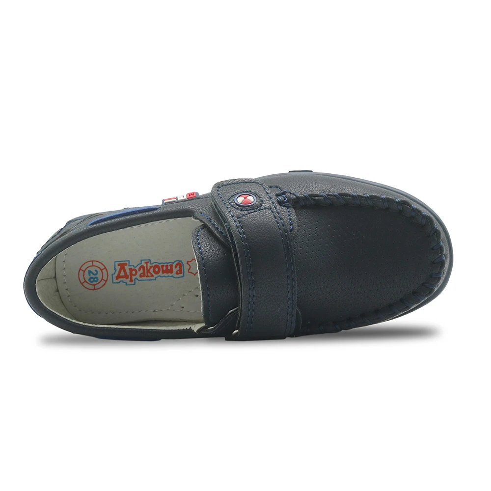 Детские повседневные туфли Apakowa на плоской подошве модные новые мокасины для