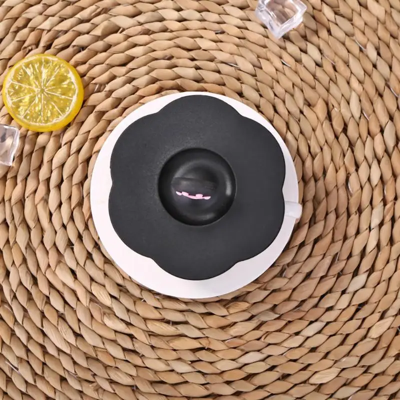 Мультяшный силиконовый чехол для чашки термостойкая Крышка чая кофе прозрачная