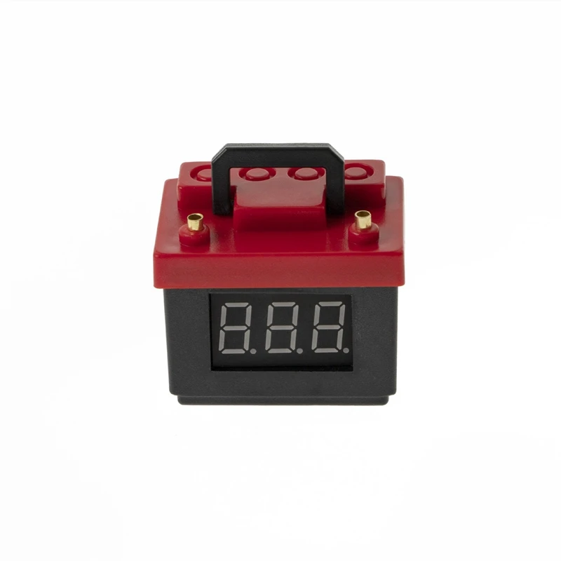 

2 Set 2-4S Battery Low Voltage Buzzer Alarm Indicator Tester for Axial SCX10 Traxxas TRX4 1/10 1/8 RC Crawler, C & D