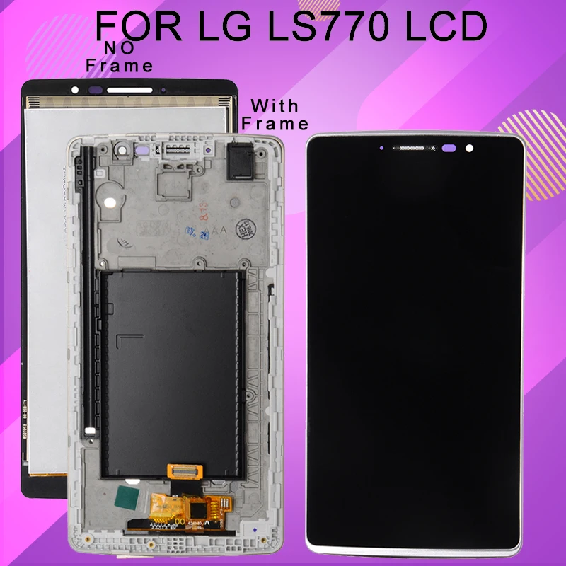 Catteny LS770 Lcd для LG H635 Lcd G4 Stylus display H540 H542 H630 H631 G Stylo display кодирующий преобразователь сенсорного экрана в сборе+ рамка