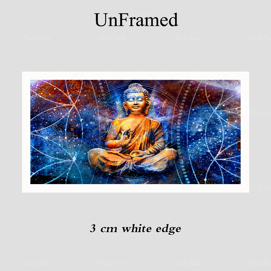 Абстрактным психоделическим из мультфильма Холодное сердце Будды картина