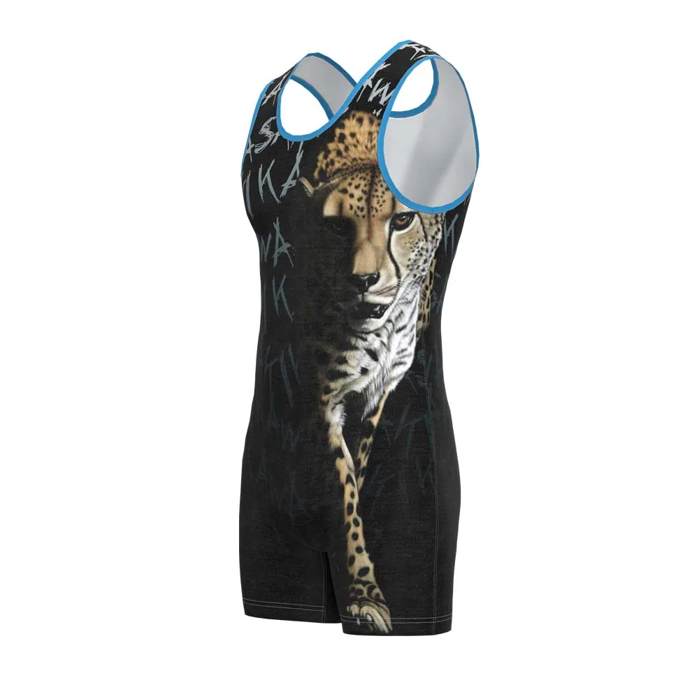 Kawasaki Sublimated Wrestling Singlet for Men and Youth, Power lifting and Exercise Equipment MMA Wrestling Cloth Underwear