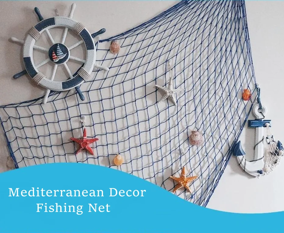 150*200 см сеть из хлопковой нити ручной работы декоративные рыболовные сети