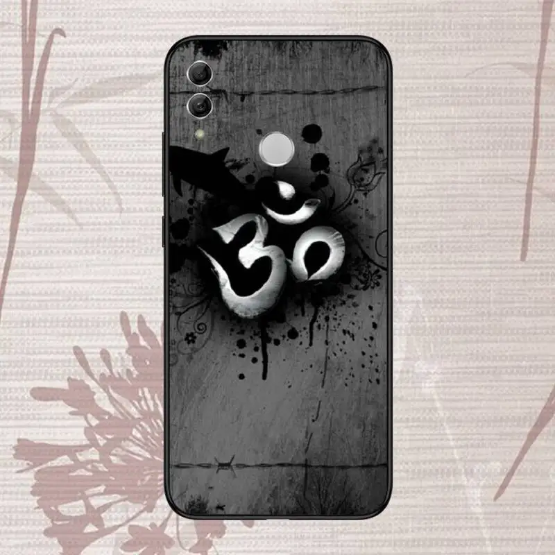 

Aum Om Namaste Symbol Zen Phone Case For Huawei Honor 7C 7A 8X 8A 9 10 10i Lite 20 NOVA 3i 3e
