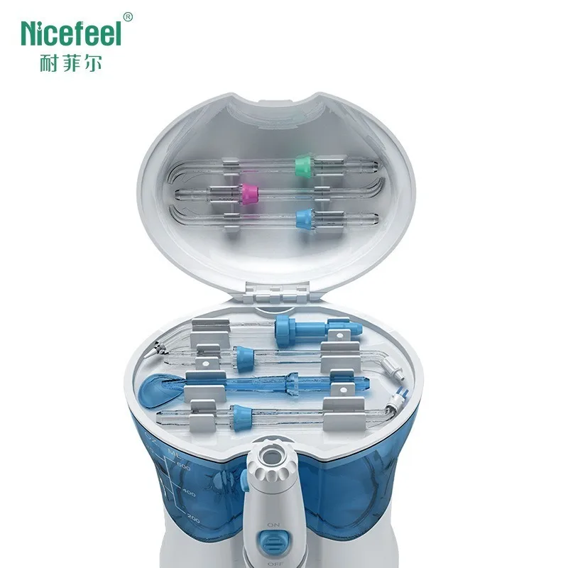 

Oral Irrigator 7pcs Tips Dental Water Flosser Electric Cleaner Oral Hygiene Dental Water Flossing Tooth Care Clean For Family