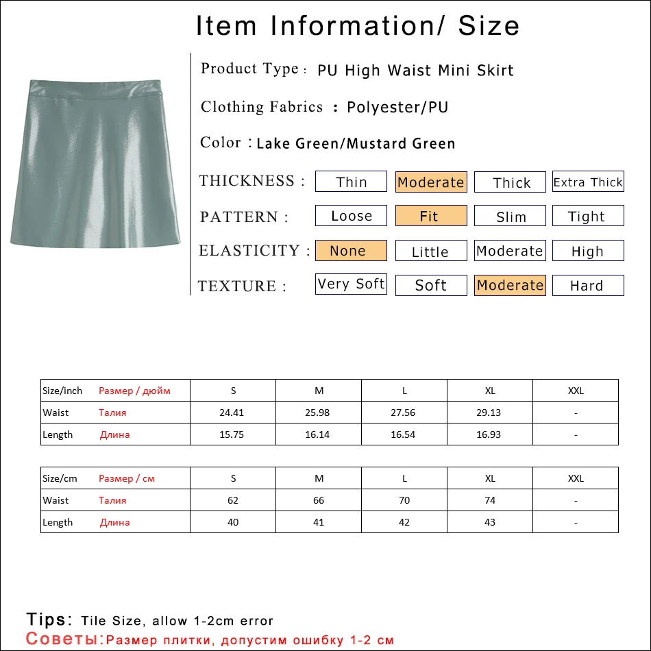 

Chic Spring Summer Skirts Womens High Waist Zipper Package Hip Short Sexy PU Leather Skirt 2020 Women Mini Skirt falda mujer