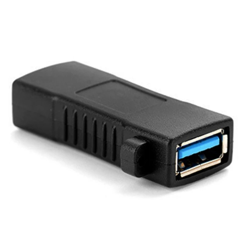 1 шт. стандартный разъем USB 2 0 3 гнездо-гнездо адаптер для монтажа на панель |