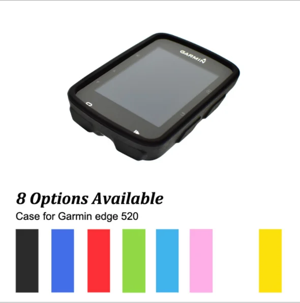 

Multi-color Silicone Skin Case Cover For Garmin Edge 520 GPS Cycling Computer