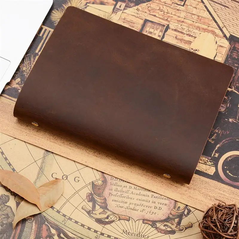 

A5 Fashion Leather Loose-leaf Notebook Journal Memos Notepad Booklet Notebook Paper Diary Office Supplies