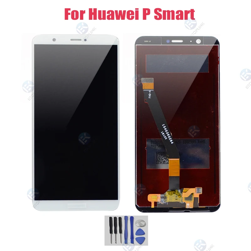 ЖК дисплей 5 65 дюйма для Huawei P Smart сенсорный дигитайзер с рамкой запчасти ремонта