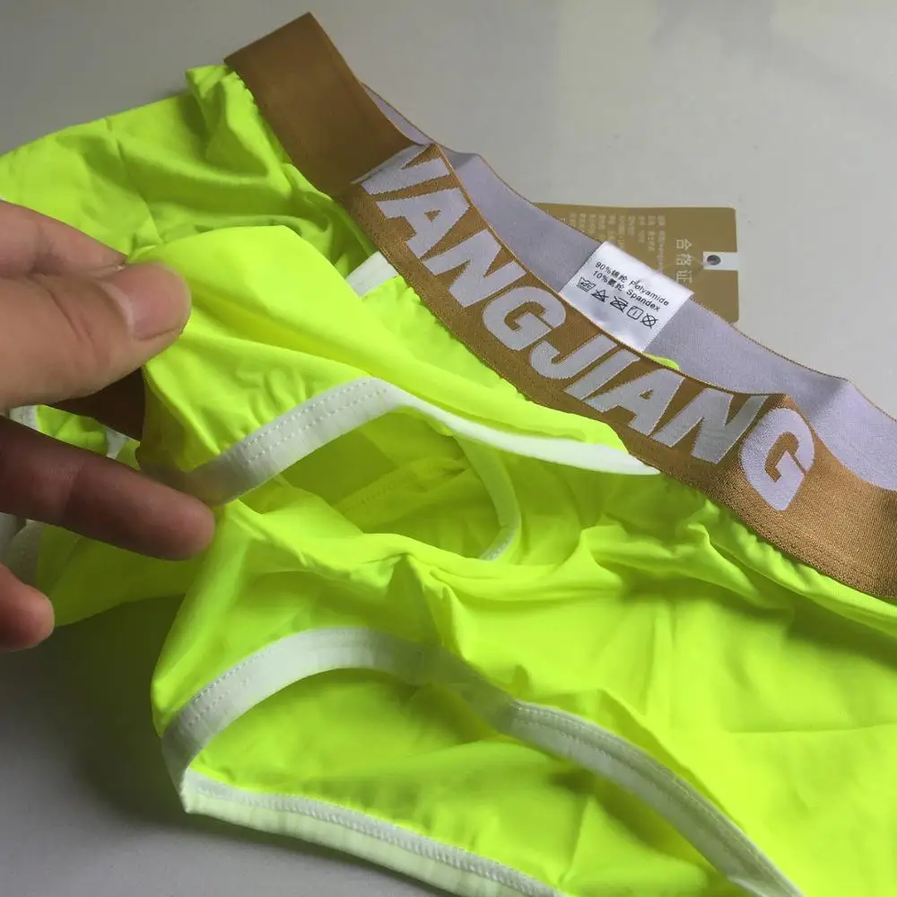 Боксеры WJ мужские с низкой посадкой Прозрачные шорты-боксеры пикантное нижнее