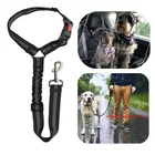 Автомобильный поводок для кошек и собак, регулируемый амортизирующий ремень безопасности для собак и кошек, аксессуары для домашних животных, Прямая поставка