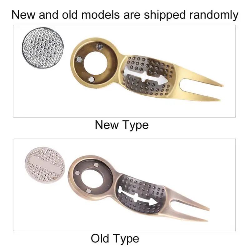 Многофункциональный инструмент для гольфа из алюминиевого сплава зеленый