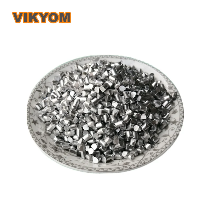 

Al99.99% High Purity Aluminum Particle 1*1mm 2*2mm 3*3mm 5*5mm Coated Ductile Aluminum Particles For Scientific Research
