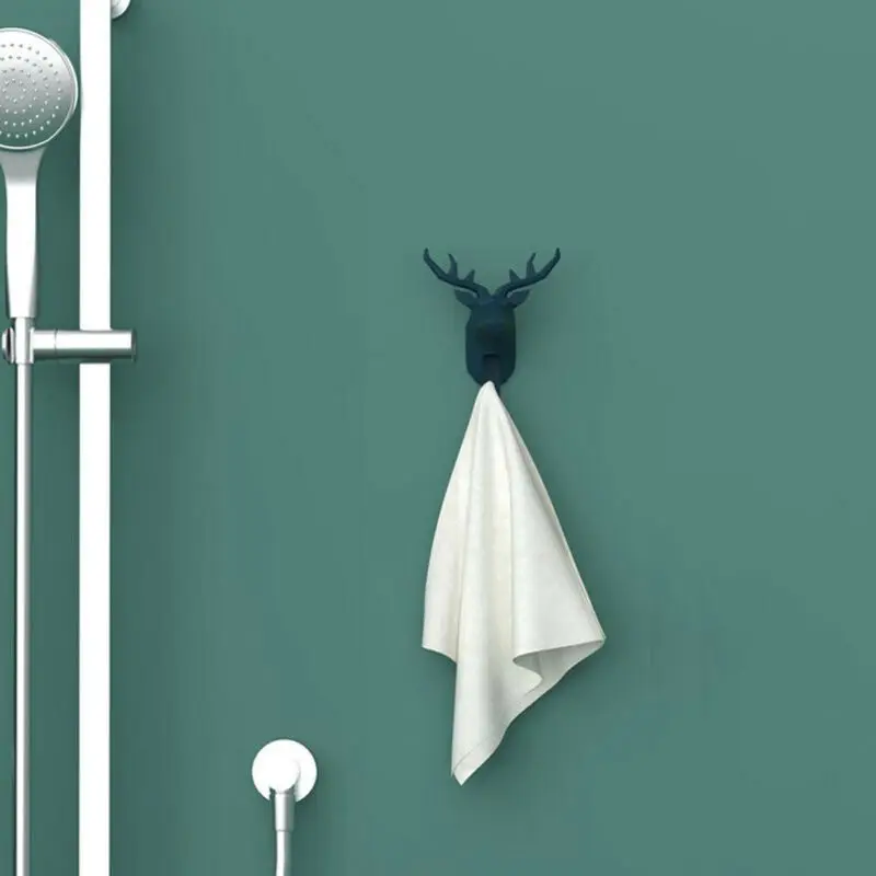 Домашний декор 1 * Модные животные Олень укладка голова крючок настенная вешалка