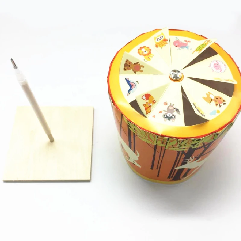 Saizhibaba Creative DIY Revolving Lantern Model Kits Inventions Making Invention Science Experiment Toy |