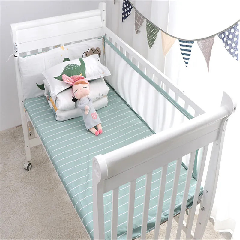 Комплект летней детской кроватки 5 шт. бампер для детская кроватка вокруг подушки