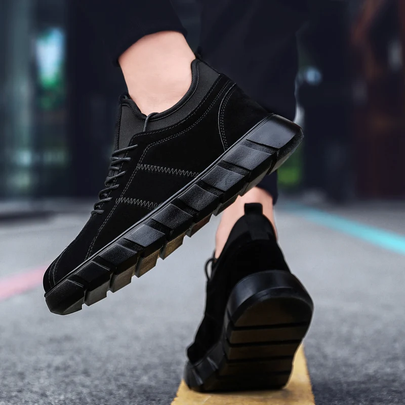 Кроссовки мужские прогулочные повседневная обувь для тренировок плоская