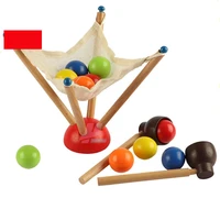 montessori toys montessori international version balance practice childrens woodball snatch game