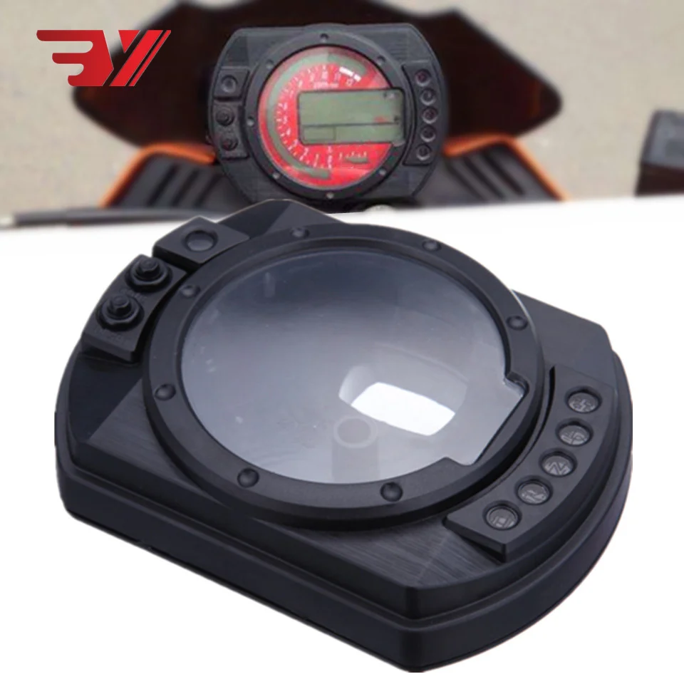 

Мотоцикл для KAWASAKI ZX6R Z750 Z1000 2003-2006 ZX10R 2004-2005 Спидометр корпус прибора датчики одометр тахометр крышка