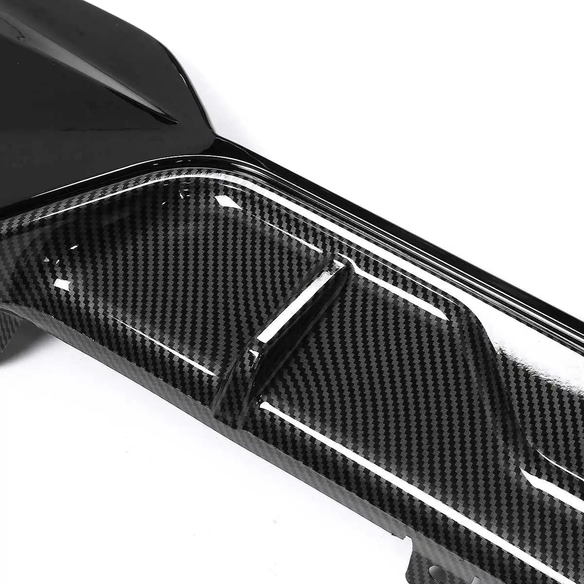 G20 Carbon Fiber Look/Black Gar задний бампер диффузор спойлер для BMW G28 M Sport 2019 2020 защита