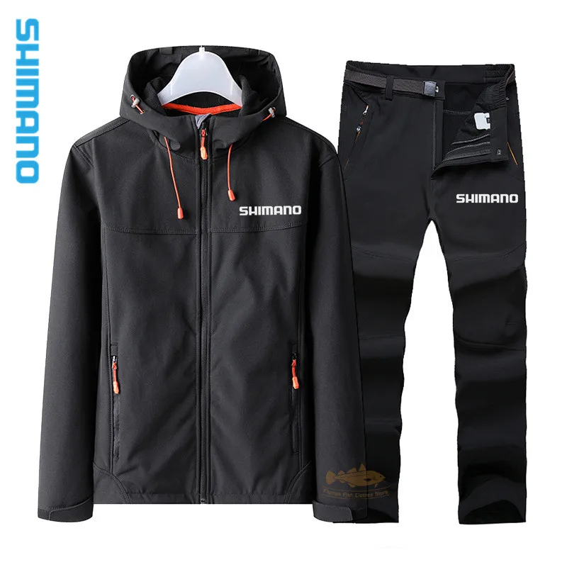 

Fishing Clothes Shimanos Fishing Suit for Fishing Clothing Waterproof winter Outdoor Fishing Set Windproof Fishing Jacket