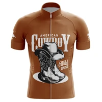 hirbgod 2022 new mens high quality american rodeo jersey cycling short sleeve bike shirt summer lightweight bicycle clothing