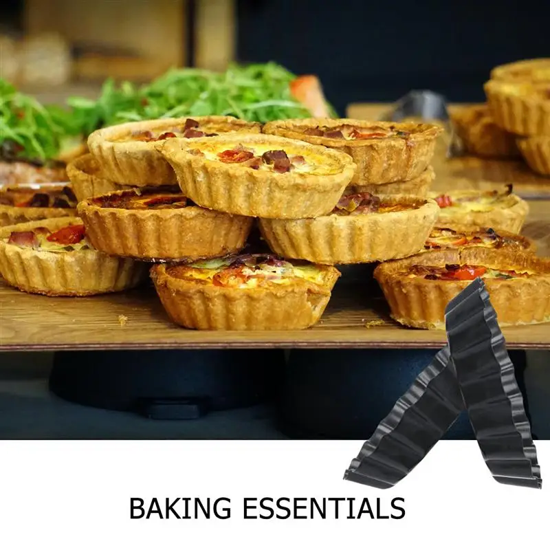 Форма для выпечки круглая форма-Хризантема пирога 10 см 6 шт. антипригарная пиццы