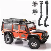 Remote control car parts For D90 D110 Defender Trax TRX-4 Simulated Snorkel Air Intake Clamp Set Accessories Wading