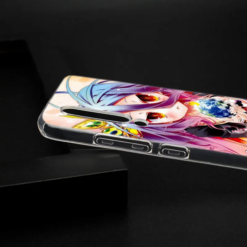 Hot Anime No Game Life Silicone Case for Xiaomi Mi 9T Pro CC9E 9 9SE 8 A3 A2 Lite A1 5X 6X Mix 3 2S Play Pocophone F1 Cover | Мобильные