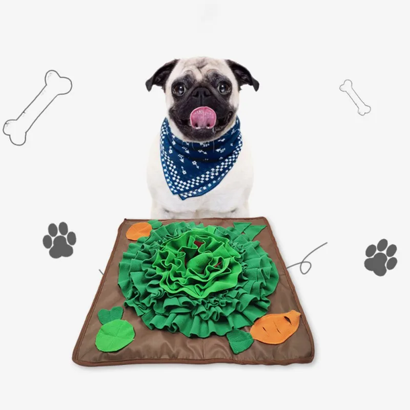 Коврик для собак с запахом на носу тренировочная подушка запаха