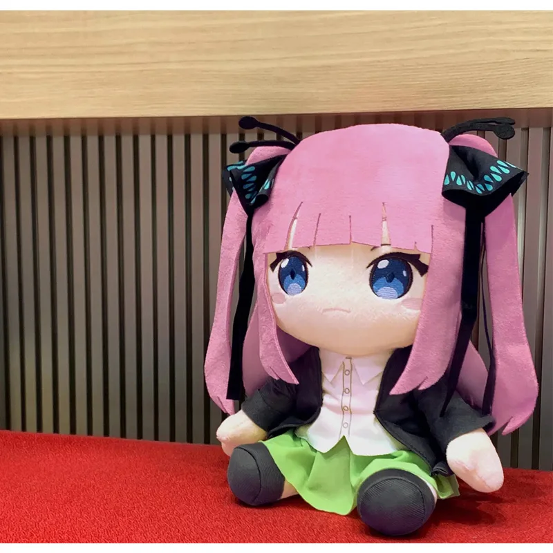 the quintessential quintuplets nakano nino plush doll animation peripherals toy doll sweet cute japan anime plush toys free global shipping
