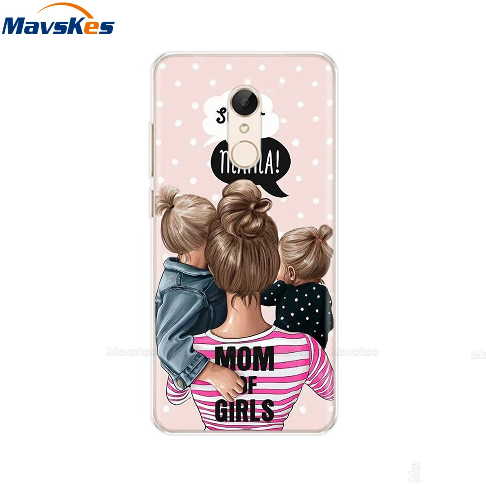 Phone Case For Xiaomi Redmi 5 / 5 Plus Case Cute Cartoon Soft Silicone TPU Back Cover For Xiaomi Redmi 5 Plus Cases Coque Fundas