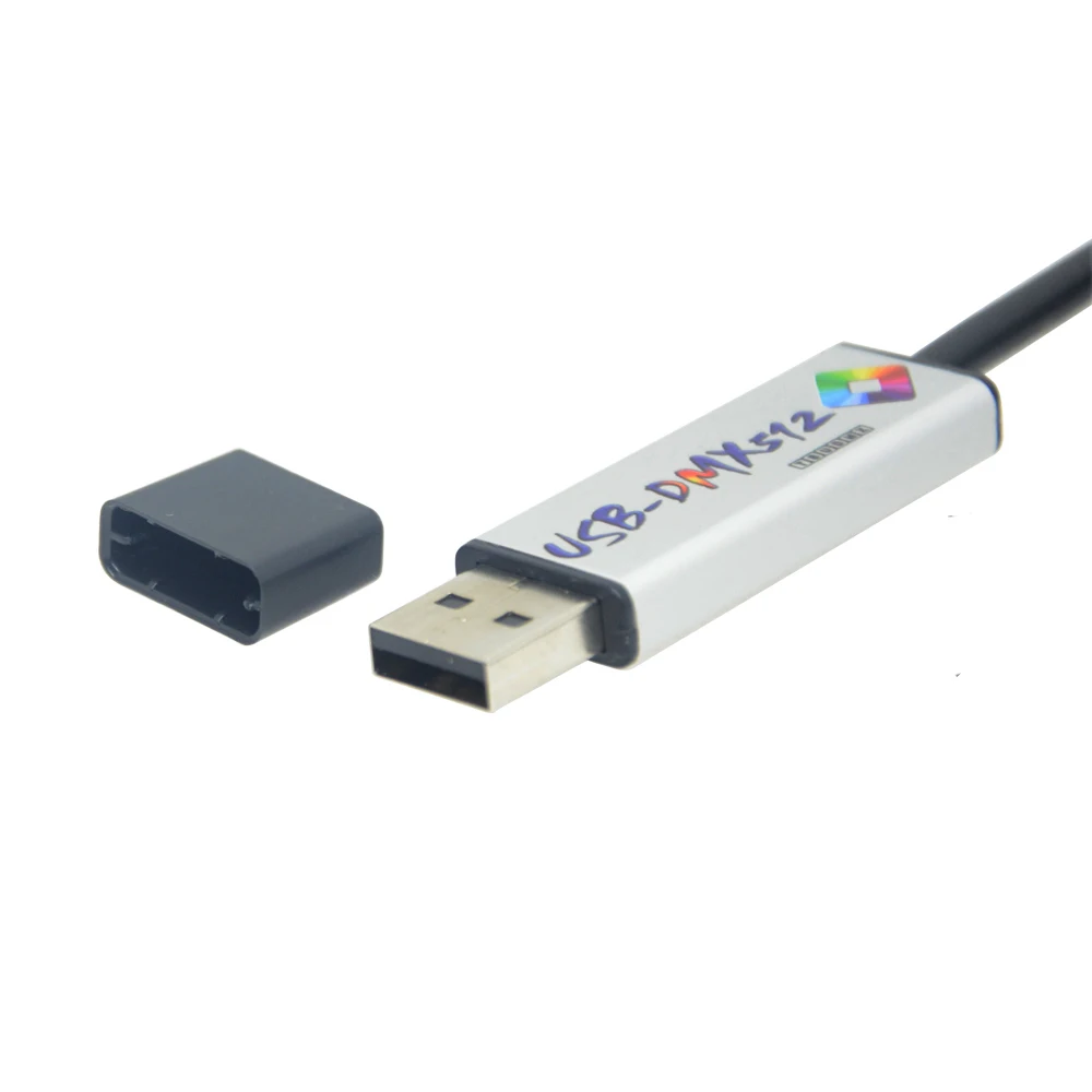 30 шт./лот USB DMX кабель 3Pin в XLR Переходник DMX512 контроллер интерфейса для