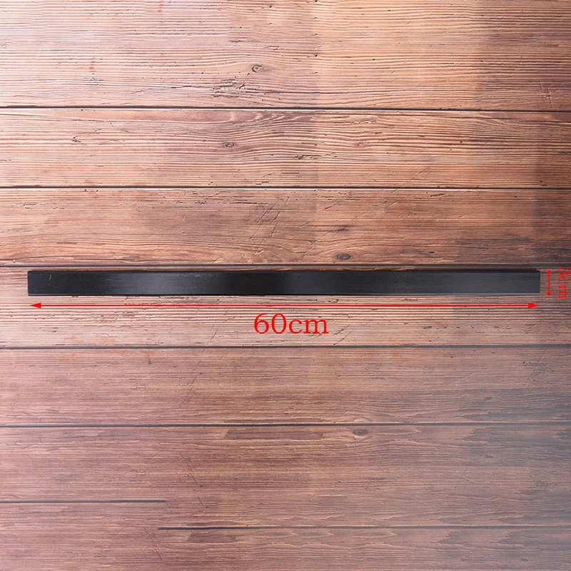 

1Pc Hoge Sterkte 30Mm X 6Mm X 60Cm Zwart Voor Diy Boog Boogschieten Jacht Schieten Gemengde glasvezel Boog Ledematen