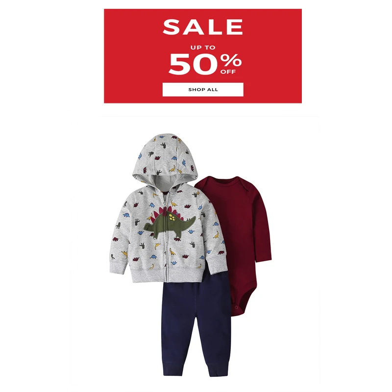 Одежда для маленьких мальчиков с динозавром из мультфильма куртка капюшоном и