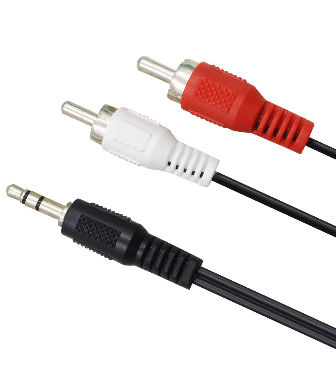 Разъем для наушников 3 5 мм Aux in к 2 красным белым RCA стерео аудио Y образный