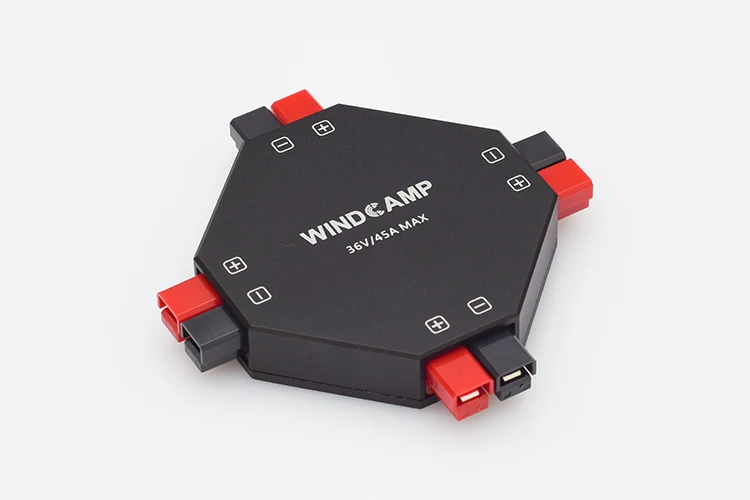 

Latest version WINDCAMP AP-4 30A POWERPOLE SPLITTER 4-CH power supply Distributor HAM Radio