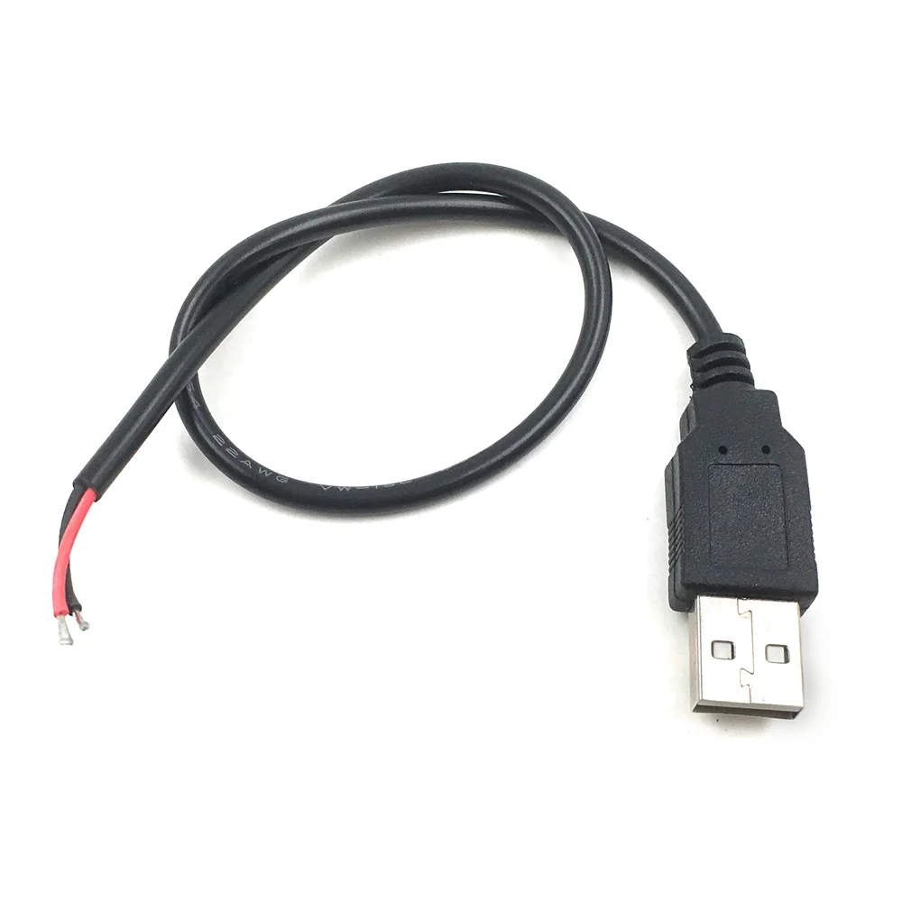 5 штук в наборе USB разъем адаптера с 32 см провод для Светодиодные ленты лампы LED