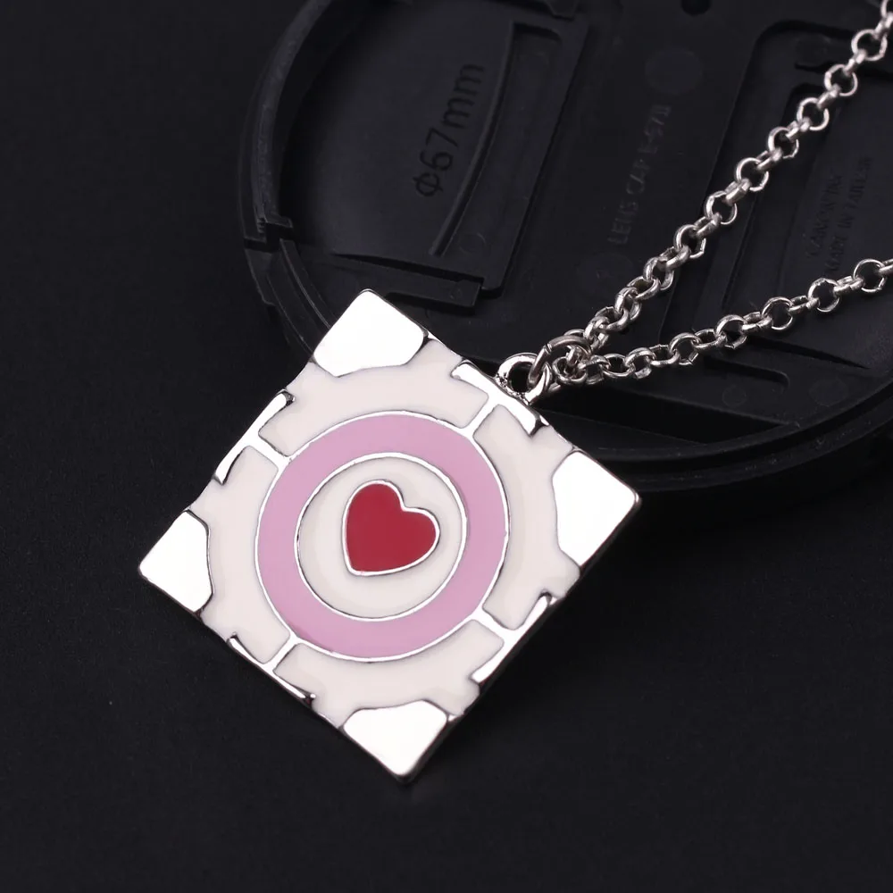 Мучо воротничок с розовым сердцем цепочка из сплава Подвеска Ожерелье-компаньон