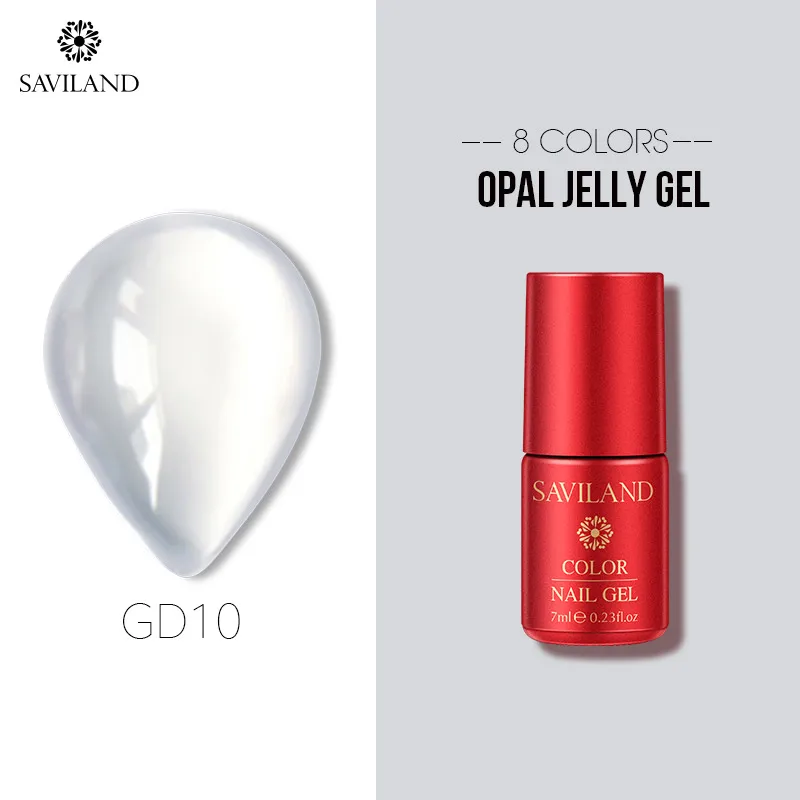 7ml GD10 Vrenmol Гель-лак для ногтей Опаловый Желейный гель полупрозрачный лак прозрачный молочно-белый цвет дизайн ногтей Маникюр УФ-гель Полупостоянный лак - Цвет: 7ml GD10