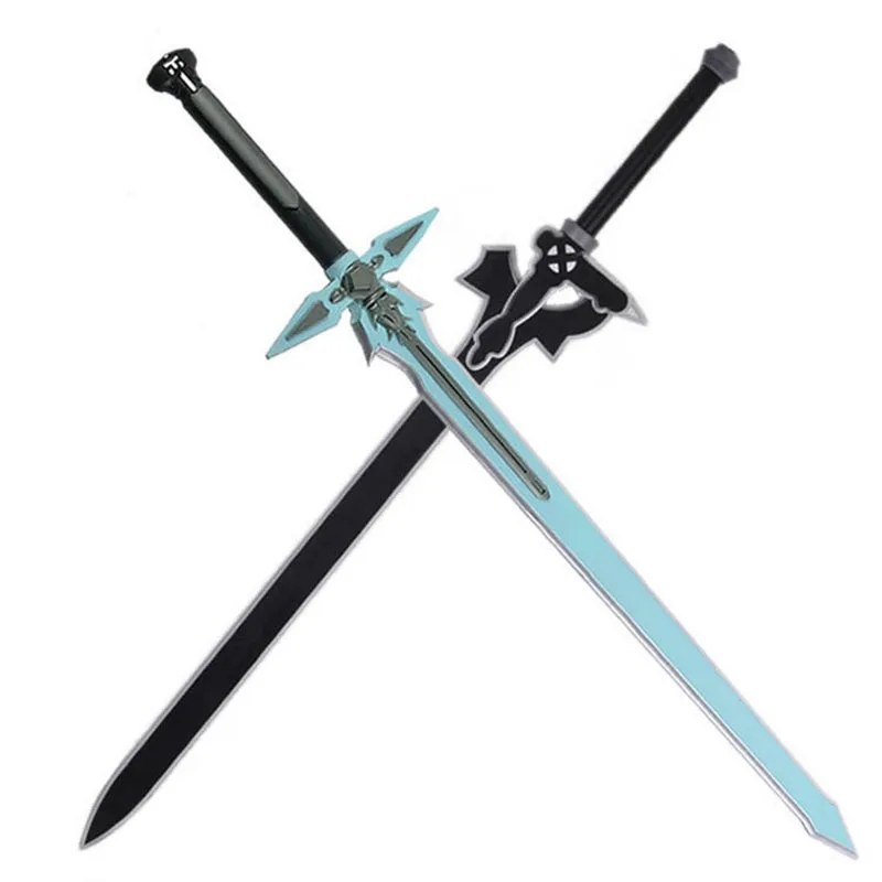 

Sword Art Online Cosplay Kirito Sword Weapons Props Sao Rubber Elucidator Dark Repulser Katana Espada Knfie Weapon Toy For Teen