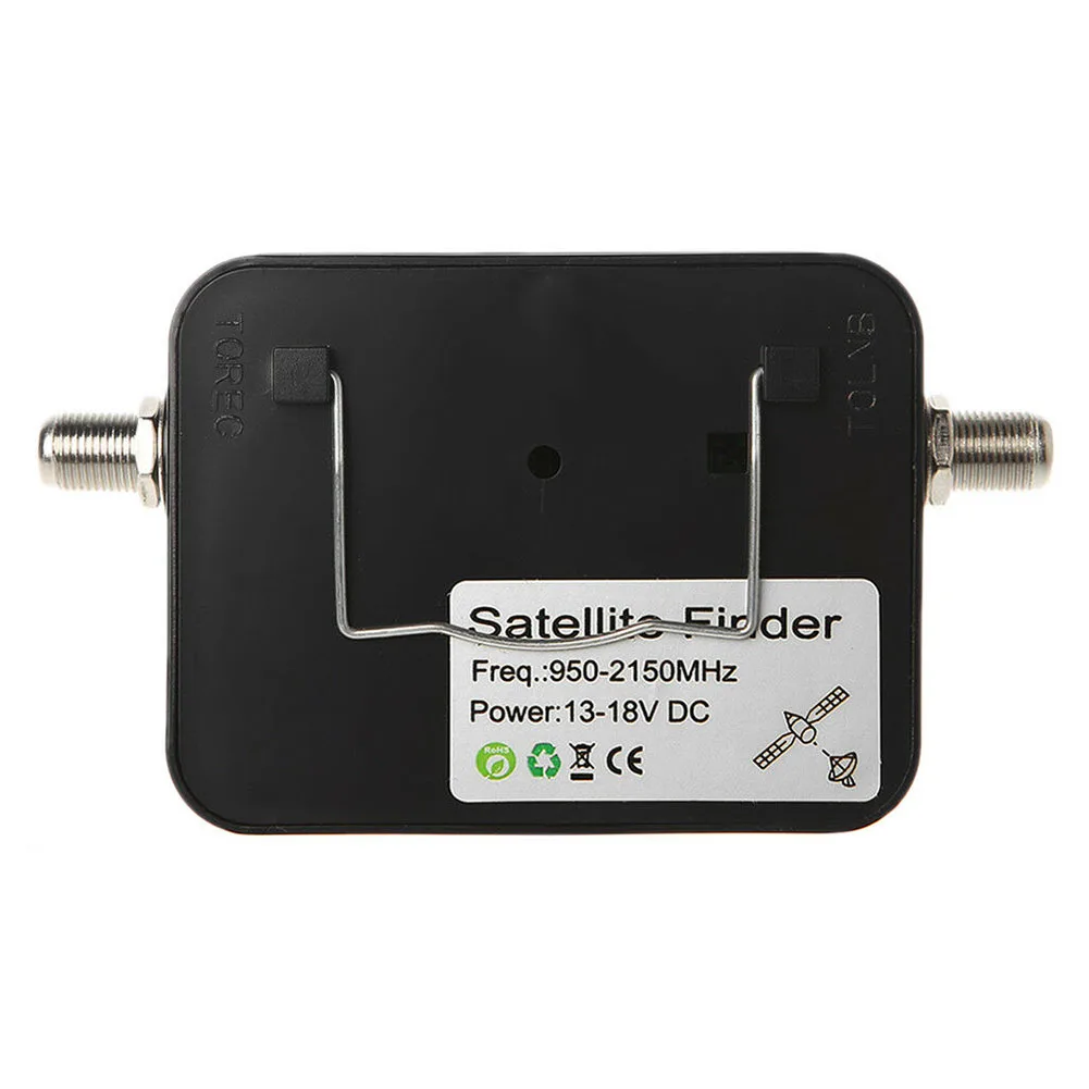 

SF9504 Satellite Signal Finder Buzzer Sensitive Electronics Mini Tester Digital Meter DC 13-18V Detector LCD Display TV Receiver