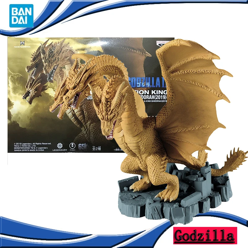BANDAI Banpresto 11 см Годзилла 2019 фильм King Гидора фигурка Коллекционная модель игрушка