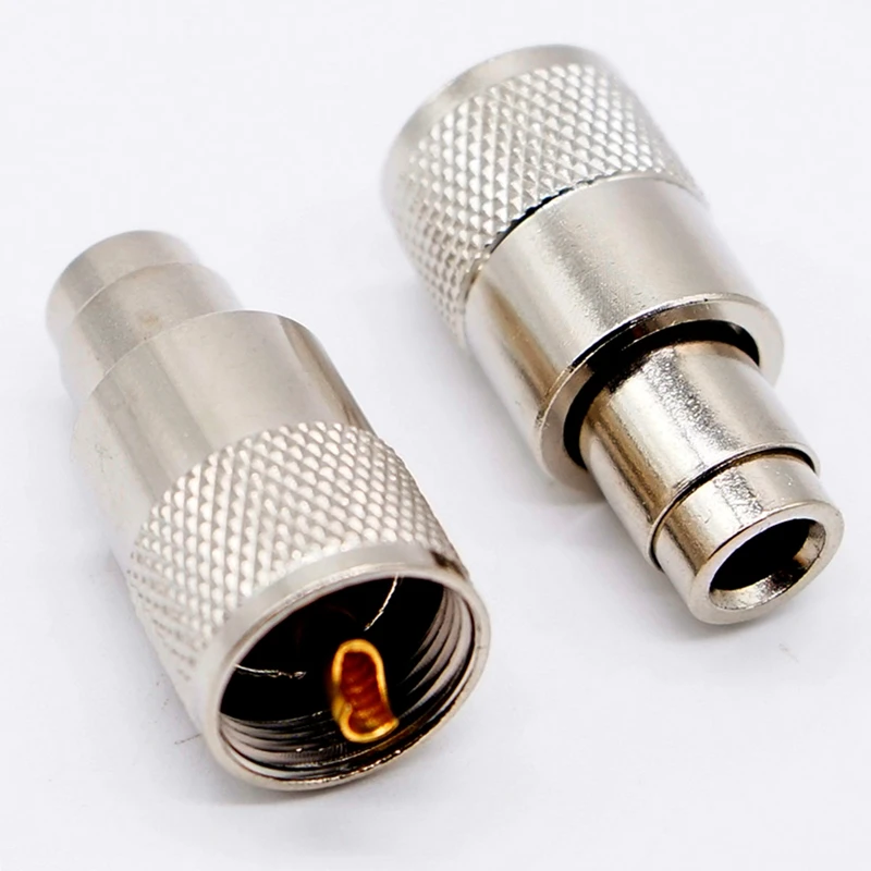 10 шт. RF разъем UHF Штекерный RG8 RG58 кабельный наконечник антенный PL259 | Строительство